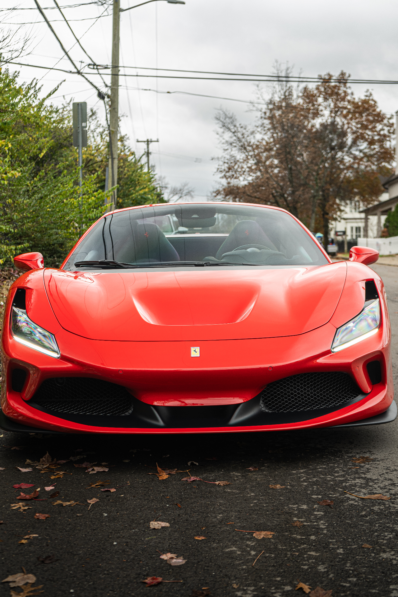 Aaron's Ferrari F8 Spider — front