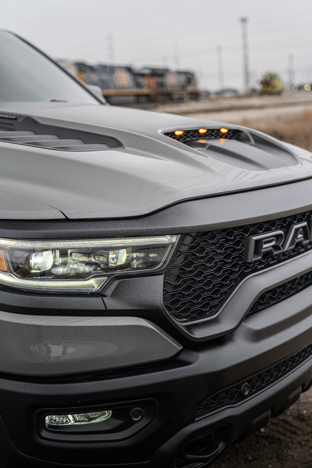 Ram TRX — front grille detail